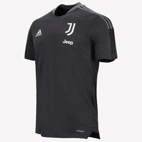 Entrainement Maillot Football Juventus 2021-22 Noir